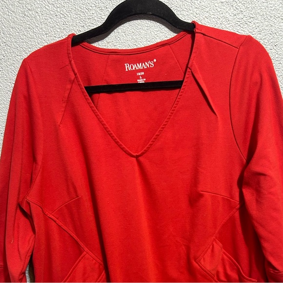 Roamans tunic top size 2x - Picture 4 of 7